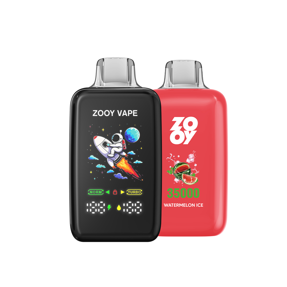 ZOOY VAPE FLYER 35000 Jednorazowe opakowanie Vape Puff 120K Podw&oacute;jny smak Magazyn UE - Truskawkowe Malinowe Cukierki
