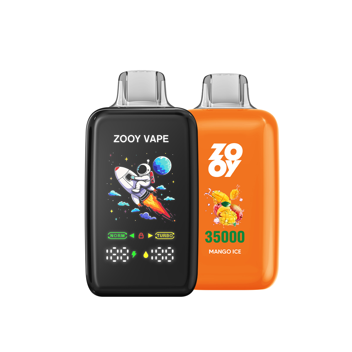 ZOOY VAPE FLYER 35000 Jednorazowe opakowanie Vape Puff 120K Podw&oacute;jny smak Magazyn UE - Truskawkowe Malinowe Cukierki