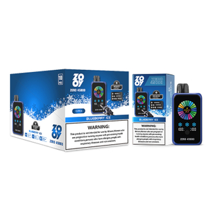 ZOOY VAPE ZERO 45000 Jednorazowe opakowanie Vape Puff 120K Podw&oacute;jny smak Magazyn UE-Bluberry Ice