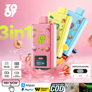  ZOOY VAPE 3 w 1 150 tys. jednorazowe papierosy 150 tys. puff e-papieros niemcy vape 4w1 jednorazowe papierosy producent puffs ue