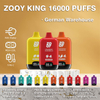 Przenośne e-papierosy w dziesięciu r&oacute;żnych smakach ZOOY VAPE RAINBOW BOX 16K