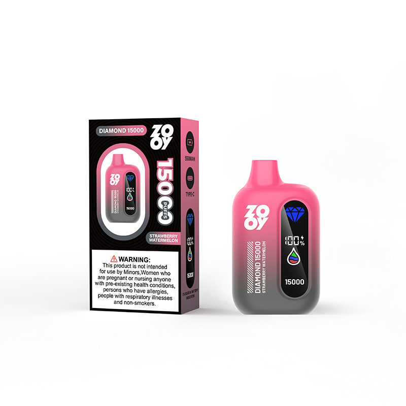 zooy Diamond 15k PUFF 120K Vaper Elektroniczny Papieros Magazyn UE - Niebieski Malinowy cytrynowy
