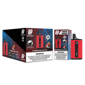 ZOOY VAPE TWINS 35000 Jednorazowy Vape Puff 120K o podw&oacute;jnym smaku EU Warehouse-l&oacute;d truskawkowy i r&oacute;żowa lemoniada