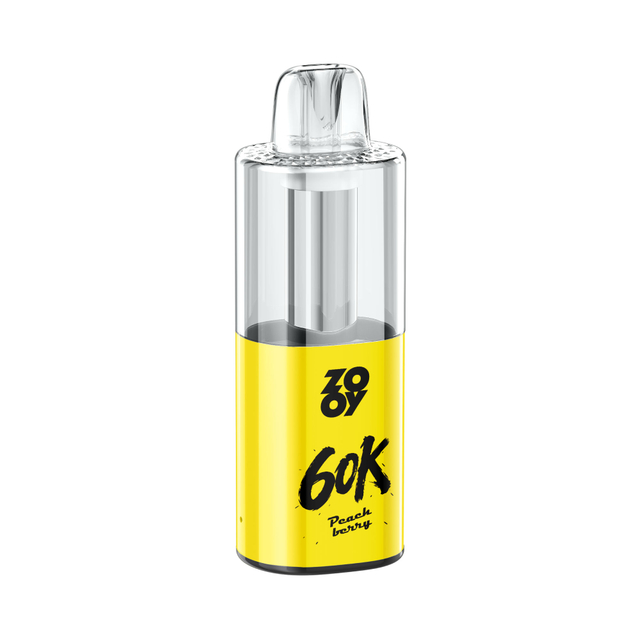 ZOOY VAPE Fizz 60000 Jednorazowe papierosy 60k Puff E-papieros Niemcy Wizualny zbiornik oleju Vape Puffs Eu-Truskawka kiwi