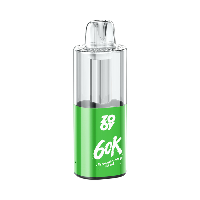  ZOOY VAPE Fizz 60000 Jednorazowe papierosy 60k Puff E-papieros Niemcy Wizualizowany zbiornik oleju Vape Puffs Eu-Mixed berry